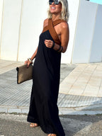 Keira - Breathable Comfortable Crossed Maxi Dress