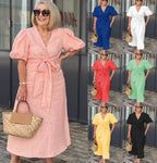 Stella - Elegant V-Neck Dress