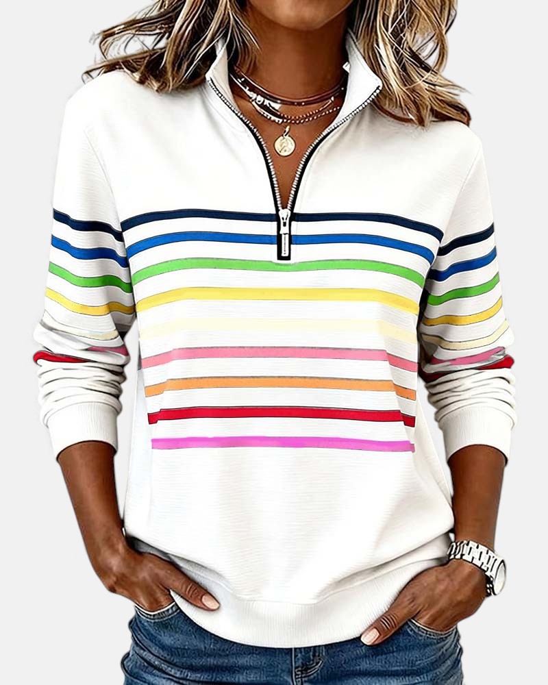 Wren | Classic Cotton Zip Sweatshirt for Everyday Comfort